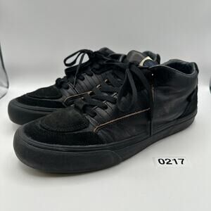 VANS x TAKA HAYASHI Men's 10 Style 98 LX Black Soft Leather
